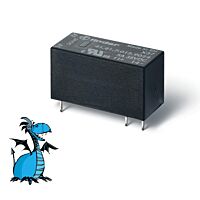 FINDER Relé 41.81.7.012.9024, 1Z/5A/24V DC, 12V DC