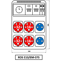 Rozvaděč ROS-E13/EM-075