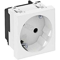 OBO BETTERMANN Zásuvka SKSD 33 RW1 250V 10/16A sklon 33° bílá