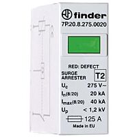 FINDER Modul VARISTOR 7P2082750020, 275VAC, In 20kA