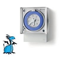 FINDER Hodiny spínací 123182300007 Analogové týdenní 1P/16A 230V AC IP20
