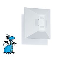 FINDER Čidlo 18.61.8.230.0300 pohybové, 1Z/10 A, 230 V AC, na stěnu, IP40 180°