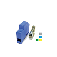 Blok DTB 35/3×16 distribuční modrý