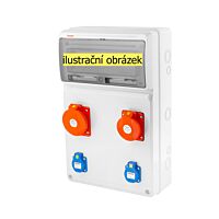 FAMATEL Zásuvková skříň ZSF20200000.V /3952 IP44