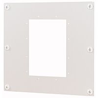 Krycí deska s výřezem pro 2x IZMX16, výs