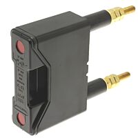 RED SPOT 20A BACK STUD CONNECTED BLACK