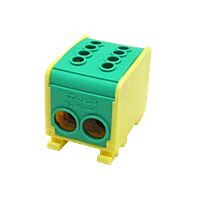 ELEKTRO BEČOV Blok DTB 2×35 distribuční žluto-zelený