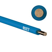 Kabel H07V-U 6 sv.modrý (CY)