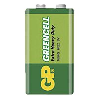 GP Baterie GREENCELL 6F22 9V fólie 1ks