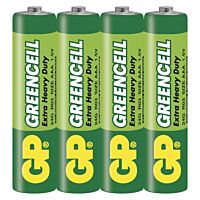 GP Baterie mikrotužková GREENCELL R3G (R03) 1,5V AAA blistr 2ks