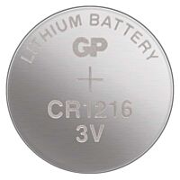 GP Baterie knoflíková LITHIUM CR1216 12,5x1,6 3V