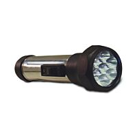 PANLUX Svítilna LED BATERKA 7diod 0,6W 50lm 2xLR20 černá IP20