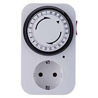 EMOS Časovač mechanická spínací zásuvka TS-MD31 SCHUKO P5522
