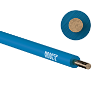 Kabel H07V-U 1,5 světle modrý (CY)
