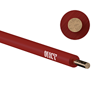 Kabel H07V-U 1,5 rudý (CY)