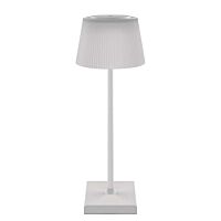 EMOS Svítidlo LED KATIE stolní lampa nabíjecí 4W 250lm 3000/4000/5000K USB kabel 1,5m IP44 bílá