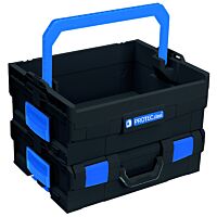 PROTEC Kufr set s boxem PLBOXXSKS 378x311x92mm černý