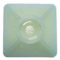 PROTEC Příchytka PKB-BS 19x19mm samolepící přírodní