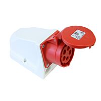 PCE Zásuvka 32A/400V 5-pól. IP44 průchozí