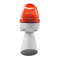 SIRENA Houkačka SLEM 240V AC IP43 R blikající