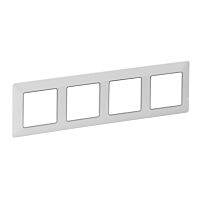 LEGRAND Rámeček VALENA LIFE 754034 čtyřnásobný, bílá chrom