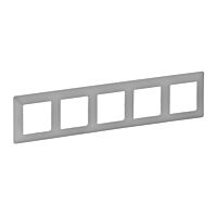 LEGRAND Rámeček VALENA LIFE 754135 5P hliník