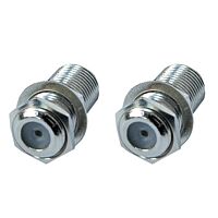 SOLIGHT Redukce F zásuvka - F zásuvka sáček 2 ks