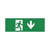 PANLUX Piktogram 240x75mm šipka dolů