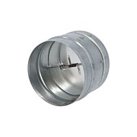 VENTS Spojka KOM 125 125mm vzduchovodu s klapkou