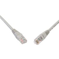 SOLARIX Kabel PATCH UTP CAT5E PVC 0,5m šedý
