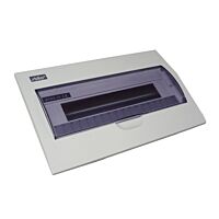 SEZ Skříň STI609-18, 18TE, pod omítku, průhledná dvířka, IP30