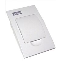 SEZ Skříň STI459-4, 4TE, pod omítku, plastová dvířka, IP30