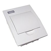 SEZ Skříň STI460-6, 6TE, pod omítku, plastová dvířka, IP30