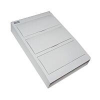 SEZ Skříň STI472-36, 36TE, na omítku, plastová dvířka, IP30