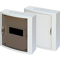 OEZ Skříň  RZG-N-1T8, 8TE, na omítku,průhledné dveře IP40