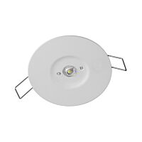 PANLUX Svítidlo LED CARPO AREA 3W 300lm 3h nouzové vestavné IP20