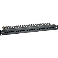 SOLARIX Patch panel ISDN 25xRJ45 CAT3 1U telefonní