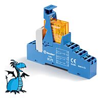 Vazební člen, 2P/8A, 230V AC, BS Push-in