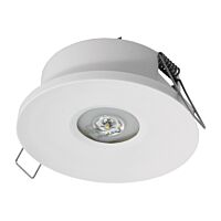 MODUS AXP optika  "open area", 3W LED  350 lm STANDARD IP20 3h , stále svítící / svítící při výpadku,  bílé