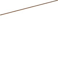 Sběrnice HAGER Cu 12x5 996,5mm