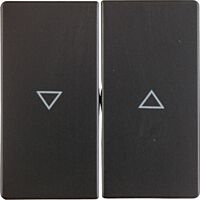 Ovladač BERKER Q.1/Q.3 antracit sametová