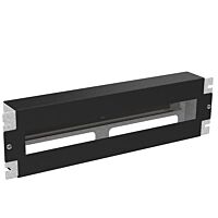 SOLARIX Panel instalační 3U s DIN lištou do 19" rozvaděče