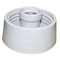 KERAMTECH Svítidlo 5716 60W E27 armatura rovná porcelán IP20