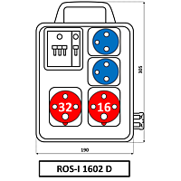 Skříň SEZ ROS-I 1602D