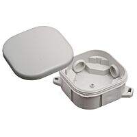 SEZ Krabice instalační na stěnu, bez svorek šedá IP54