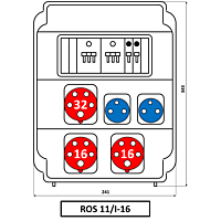 Skříň ROS-11/I-16