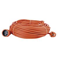 EMOS Přívod prodlužovací  40m  1zásuvka-spojka 250V/16A plast IP20 oranžová (H05VVF3G 3x1,5)
