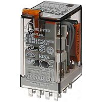 FINDER Relé 553481100050, DIN, 4P/7A, 110V AC