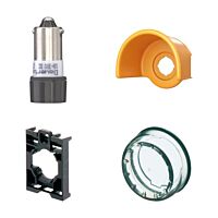 Výplň TITAN M22-XD-S-X7 tlačítková černá