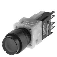 SIEMENS Tlačítko, 16 mm, kulaté, plast, červené